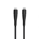 SilverLabel 1m USB-C to Lighting Cable Black -1