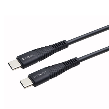 SilverLabel 1m USB-C to USB-C Cable Black - 0