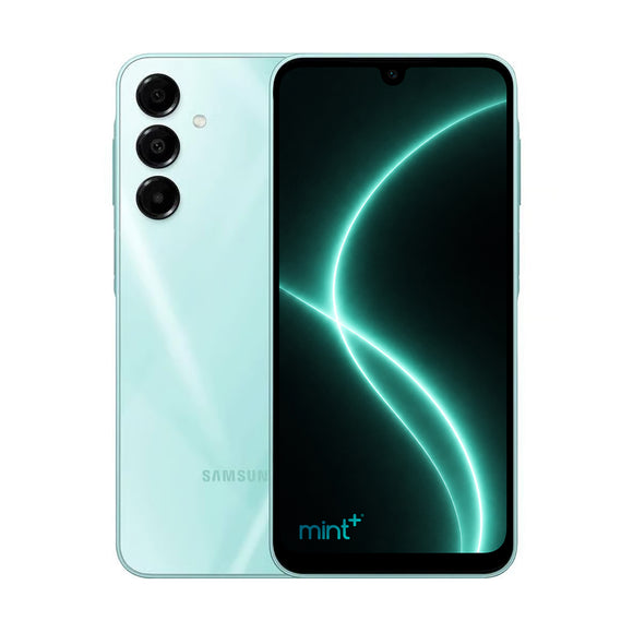 photo of Samsung Galaxy A16 5G  green with mint+ wallpaper