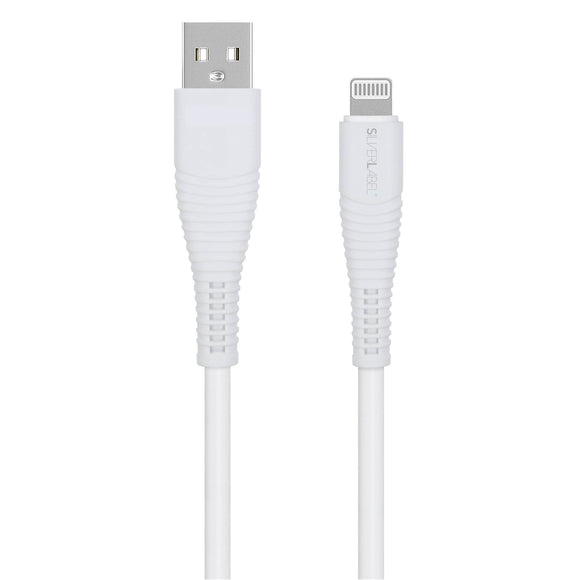SilverLabel 1m USB-A to Lighting Cable White