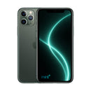 Photo of iPhone 11 Pro Max green with mint+ wallpaper